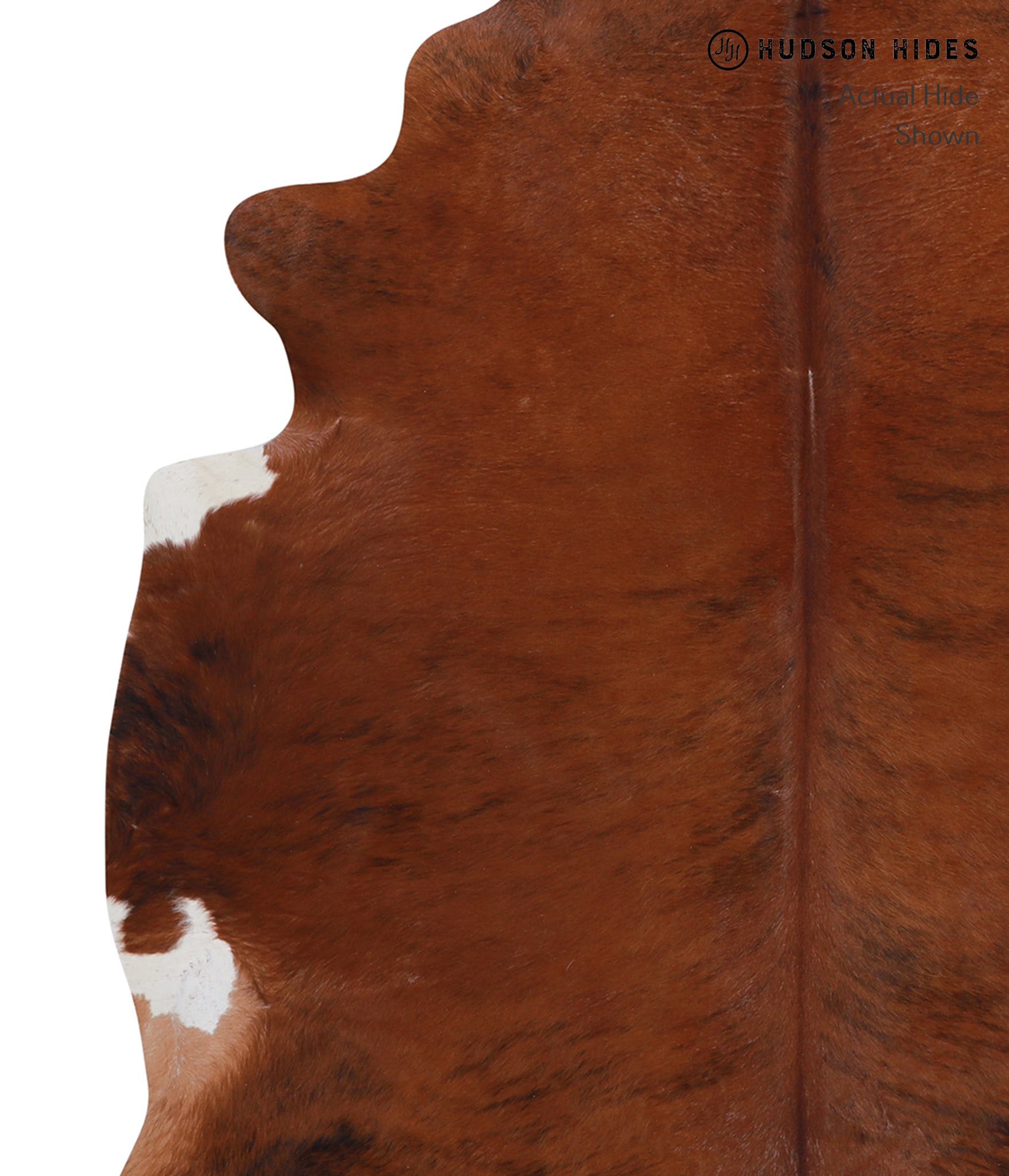 Medium Brindle Cowhide Rug #A3479