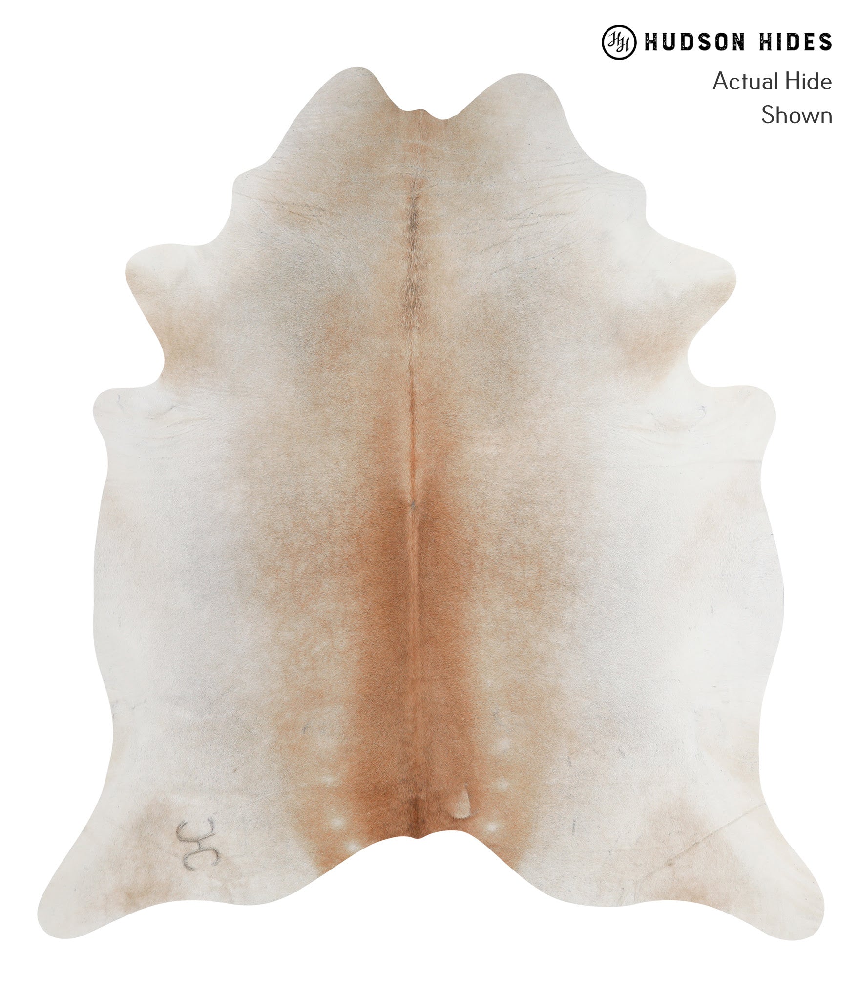 Caramel Cowhide Rug #A3498