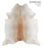 Light Caramel X-Large Brazilian Cowhide Rug 7'5