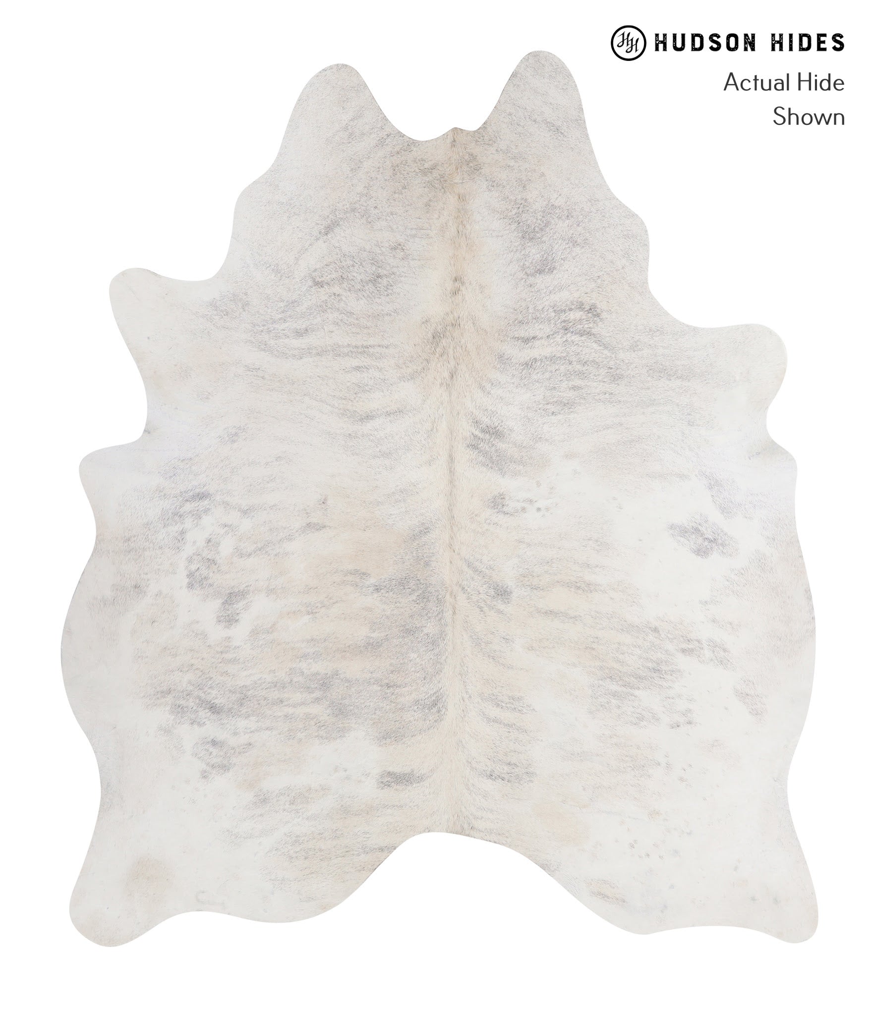 Grey Brindle Cowhide Rug #A3515