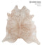 Light Caramel XX-Large Brazilian Cowhide Rug 8'1