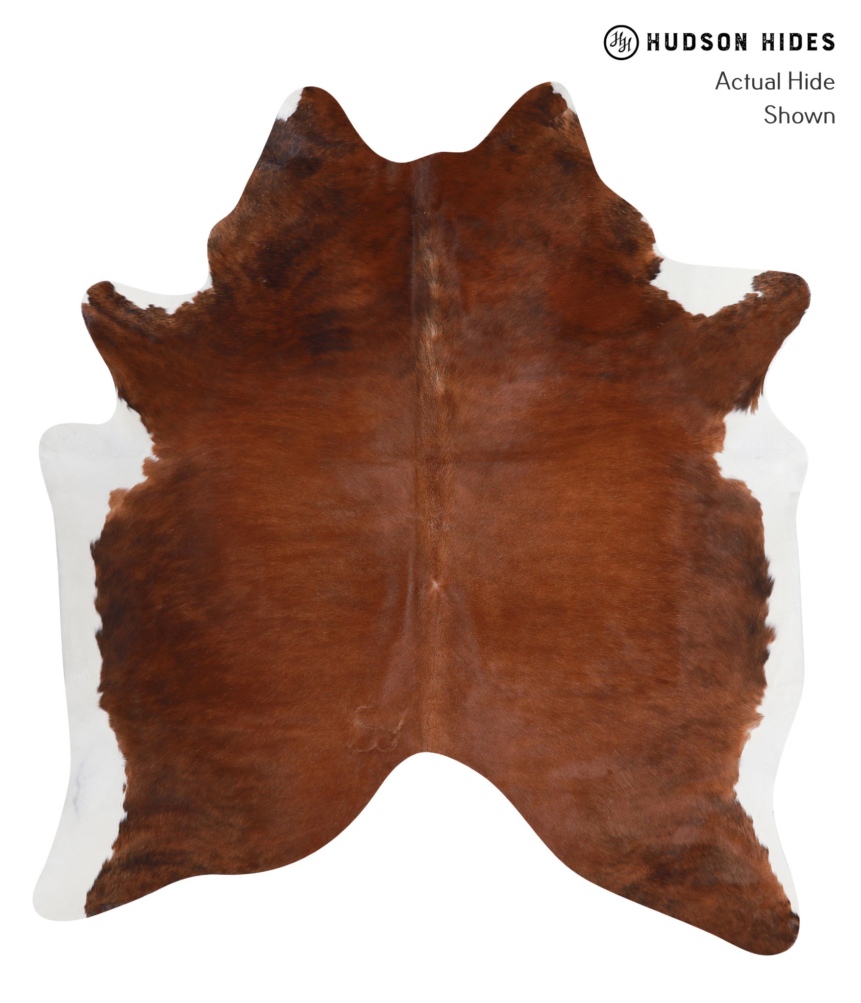 Medium Brindle Cowhide Rug #A3587