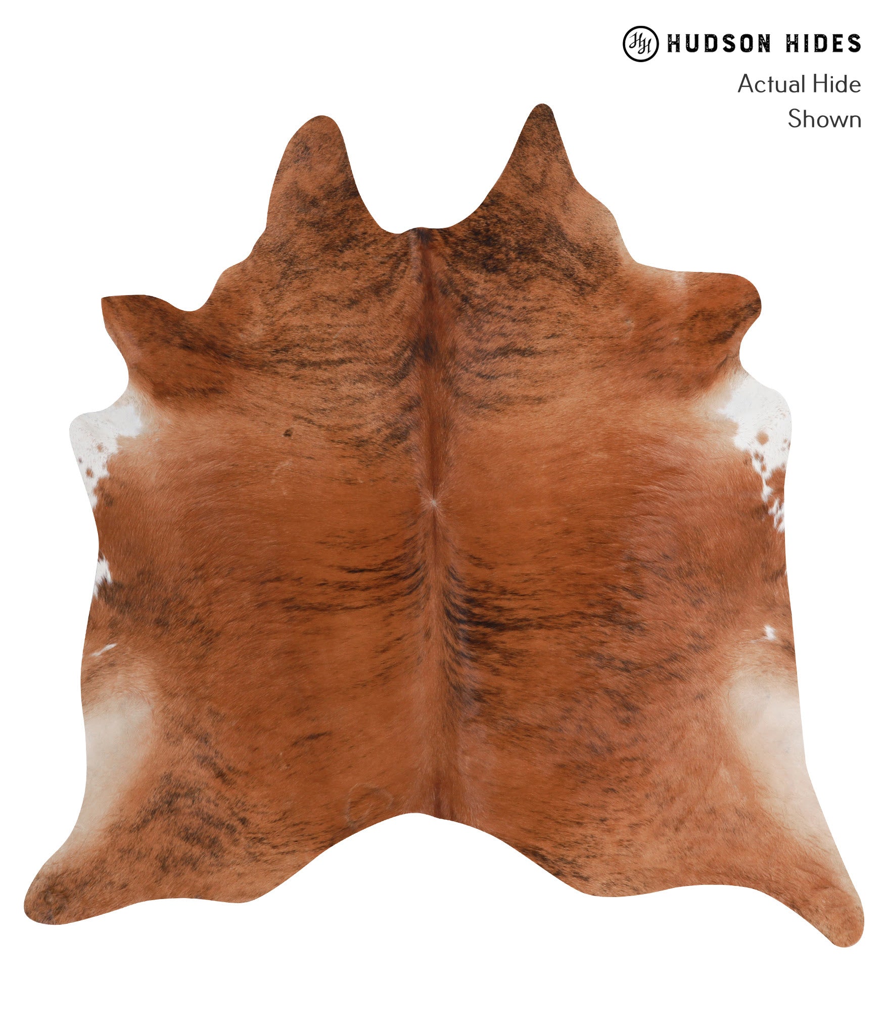 Medium Brindle Cowhide Rug #A3614