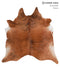 Medium Brindle X-Large Brazilian Cowhide Rug 6'9