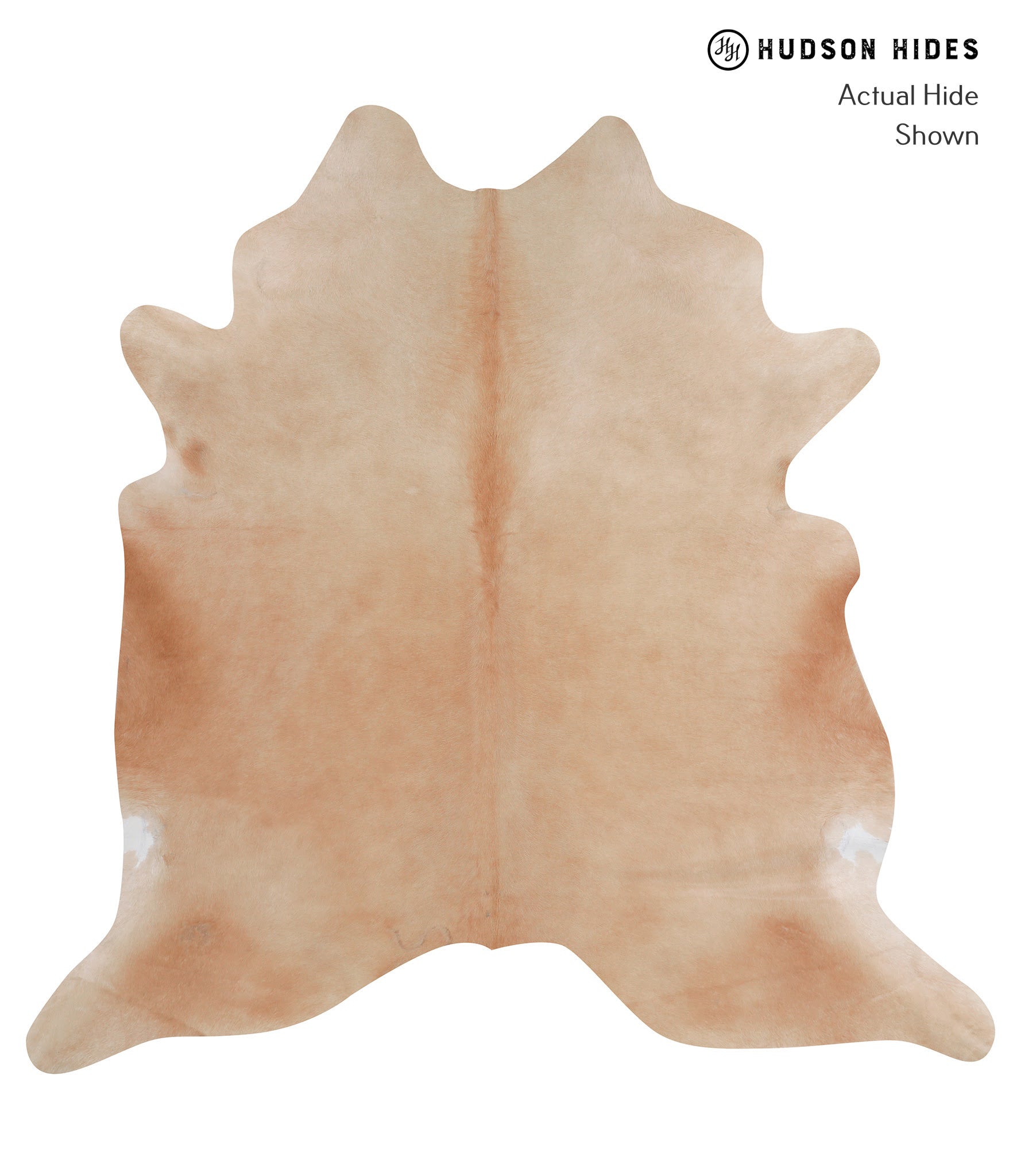 Beige Cowhide Rug #A3674