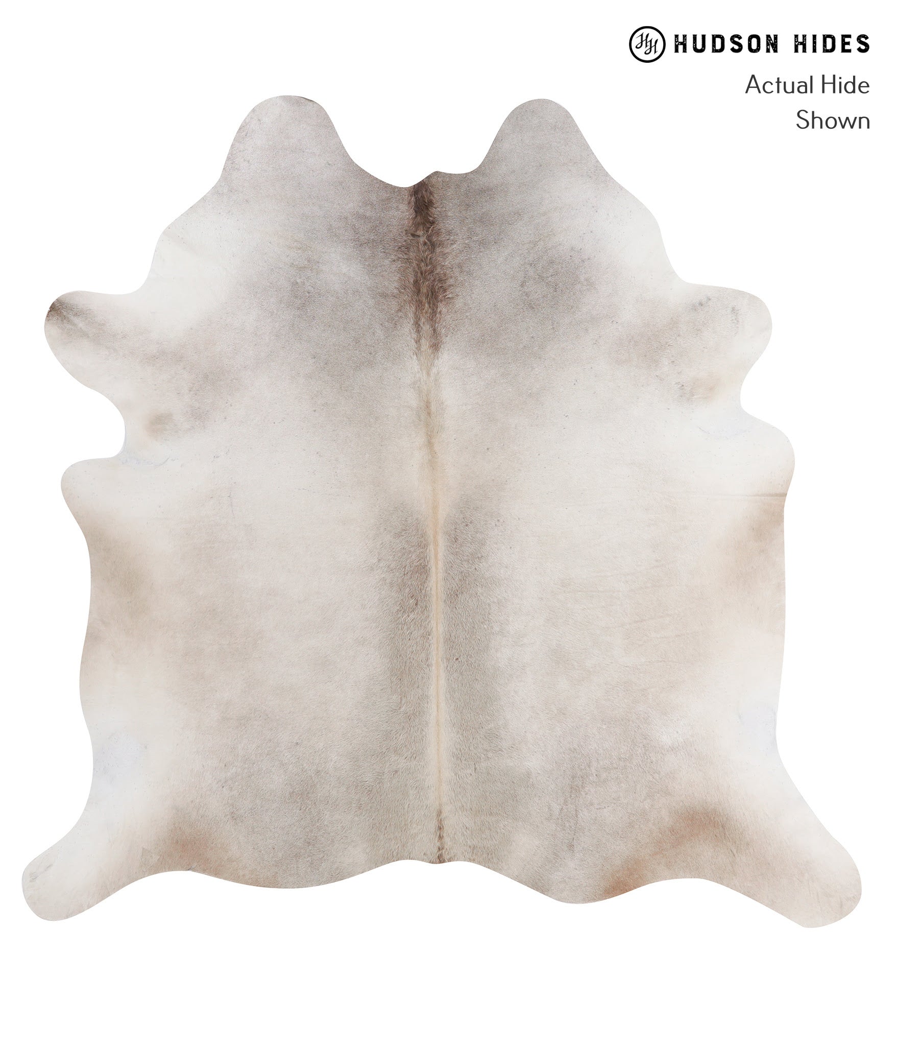 Medium Grey Cowhide Rug #A3682