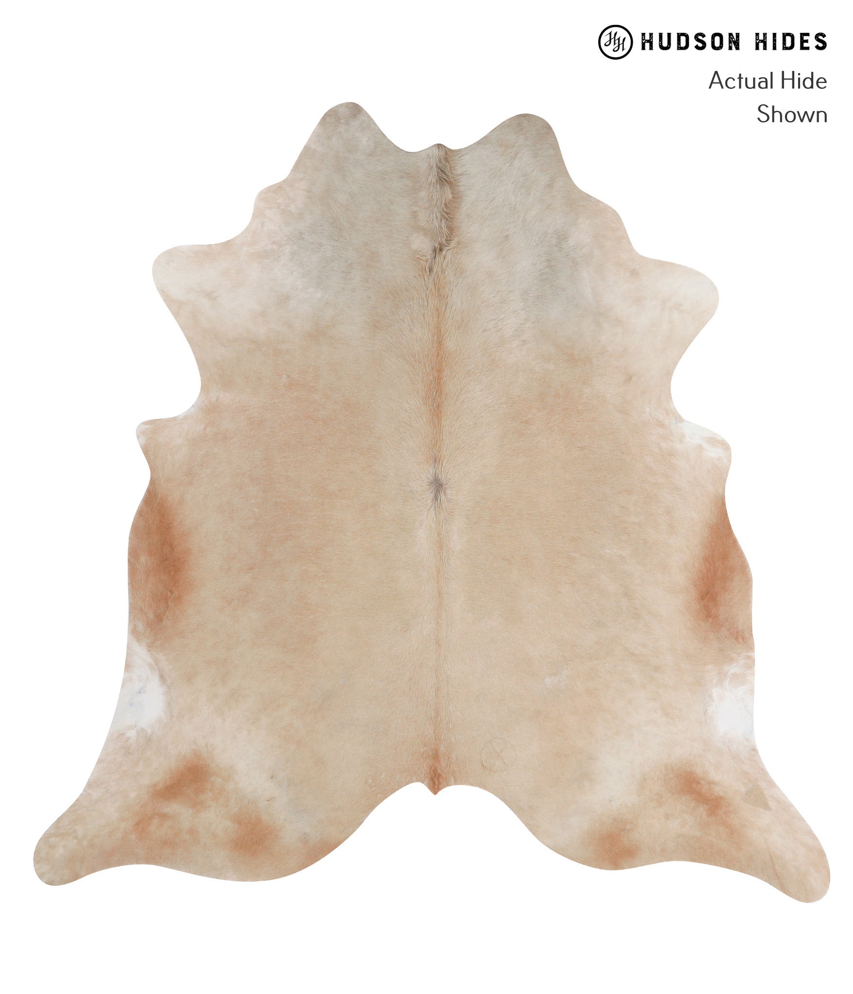 Beige Cowhide Rug #A3703