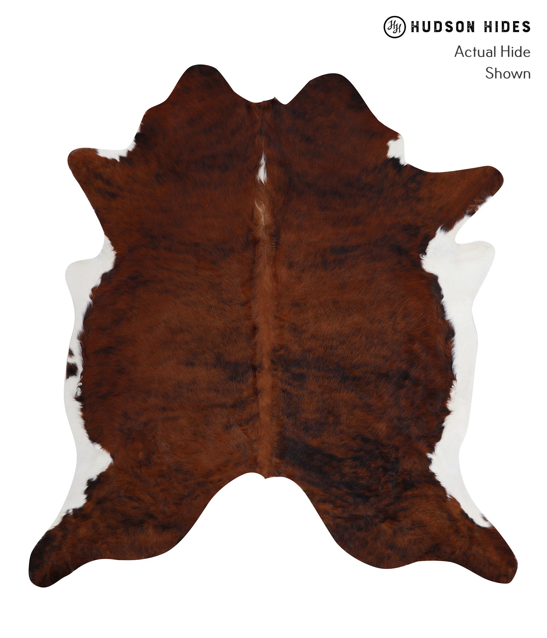 Medium Brindle Cowhide Rug #A3813