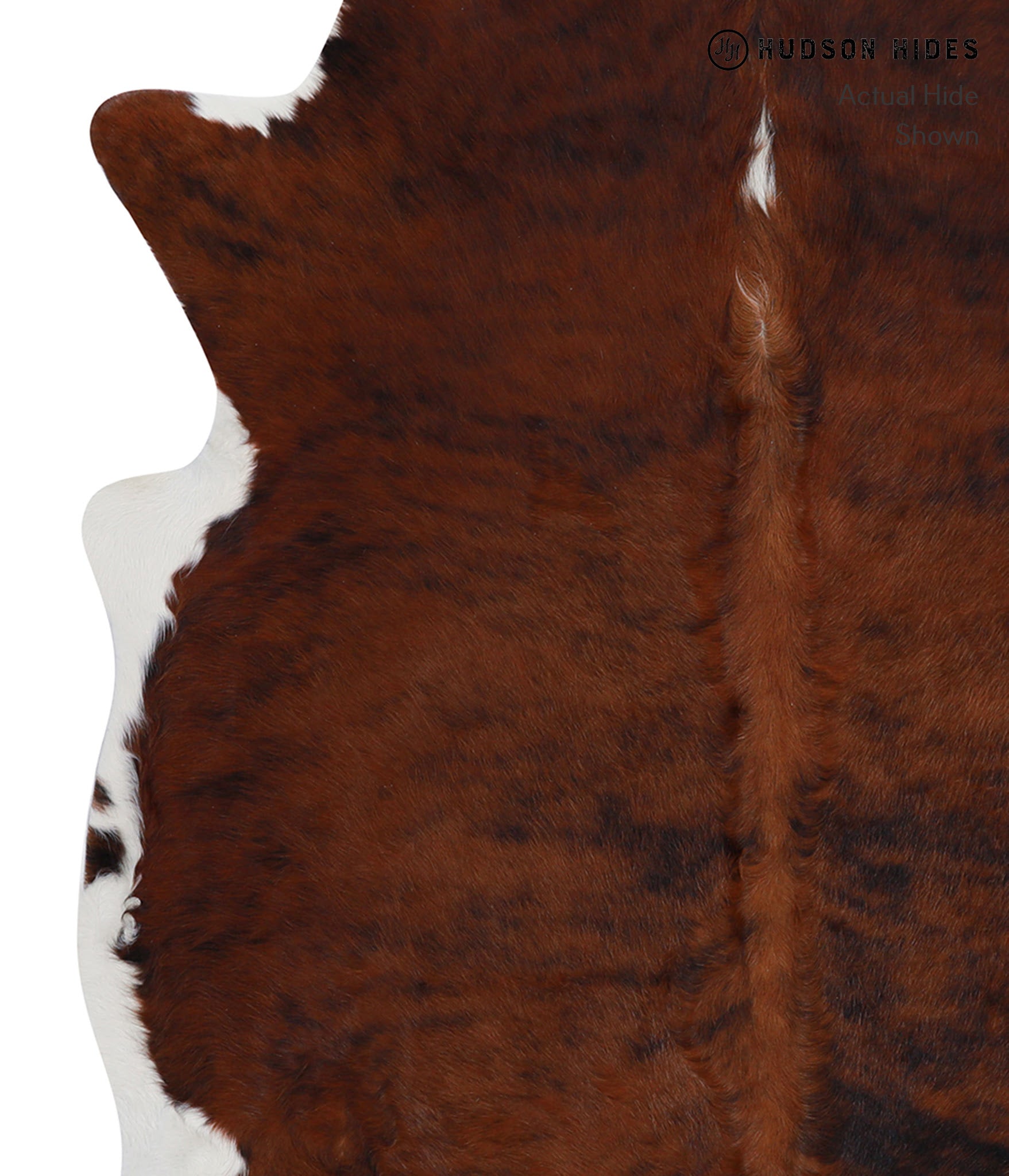 Medium Brindle Cowhide Rug #A3813