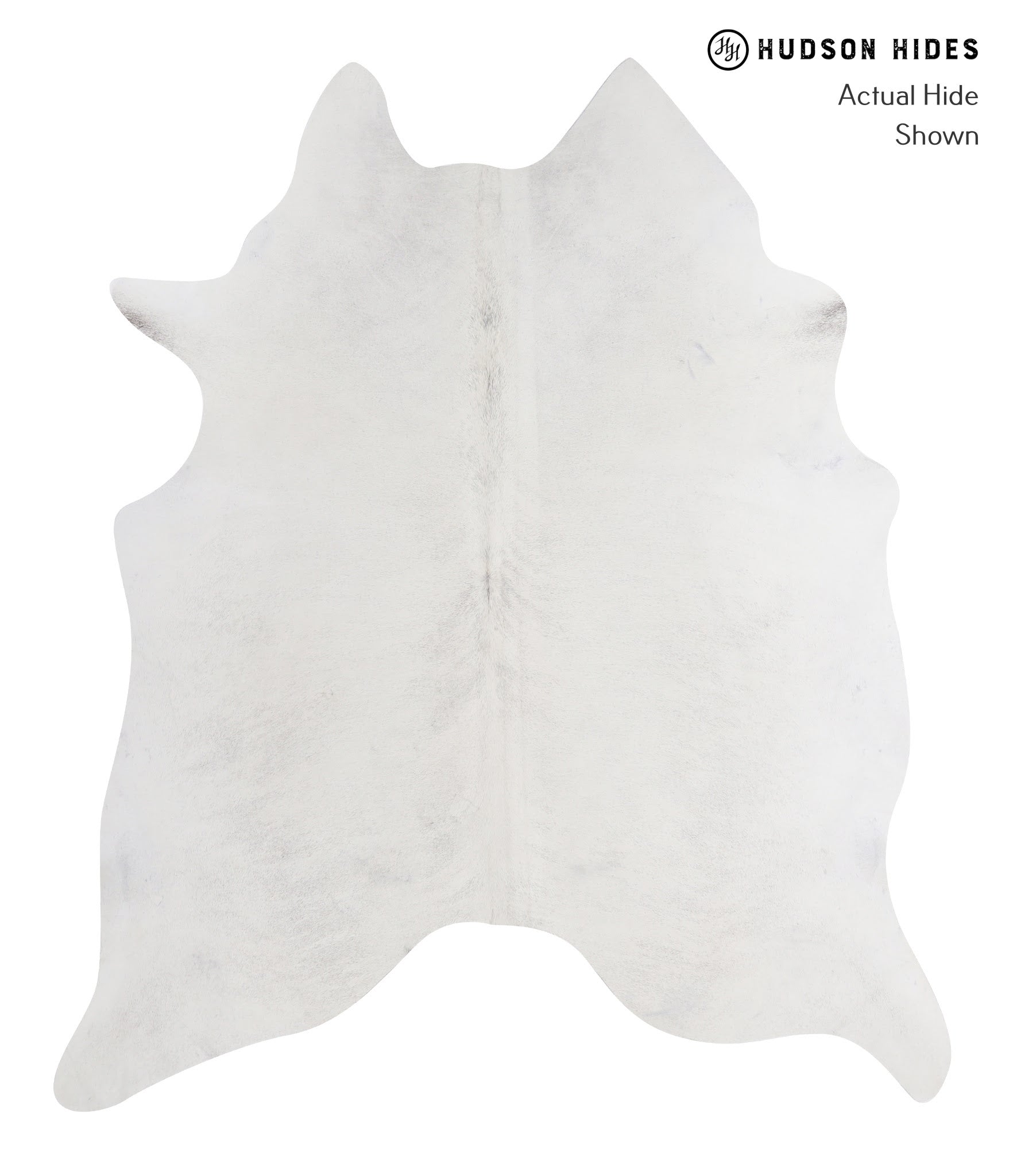 Light Grey Cowhide Rug #A3816