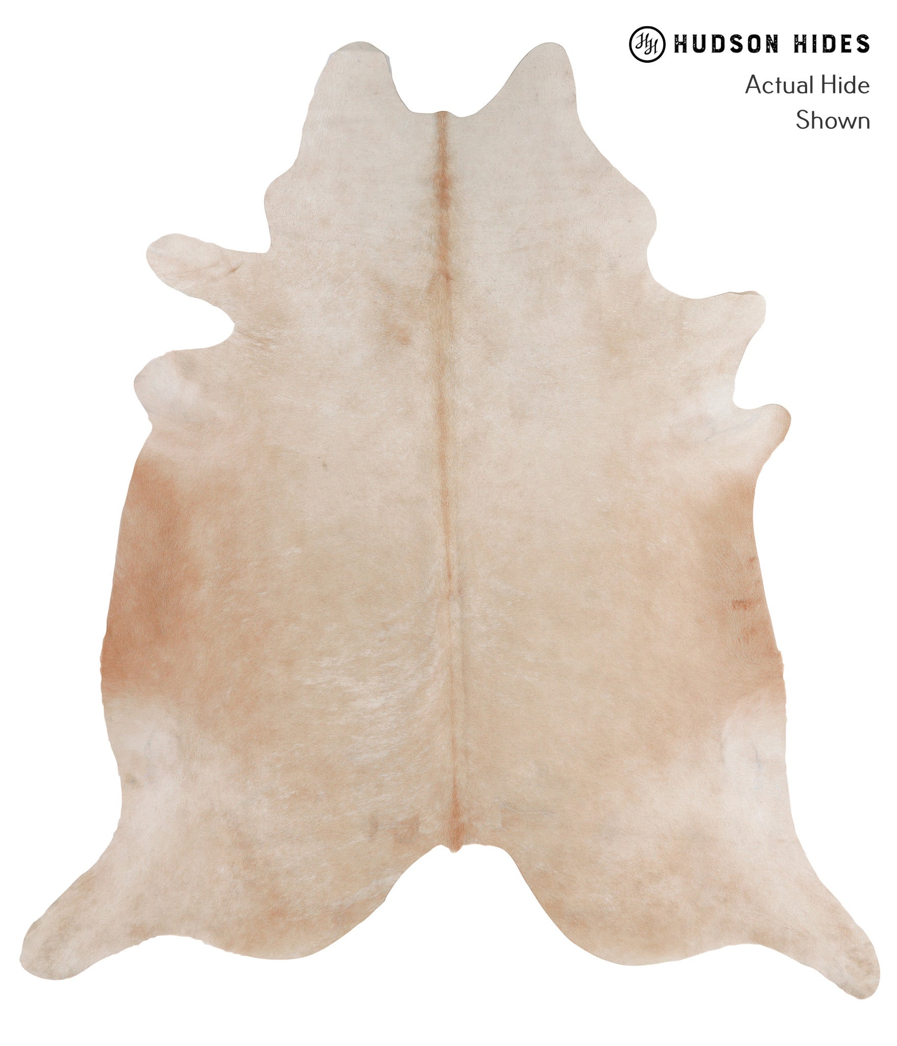 Beige Cowhide Rug #A3976