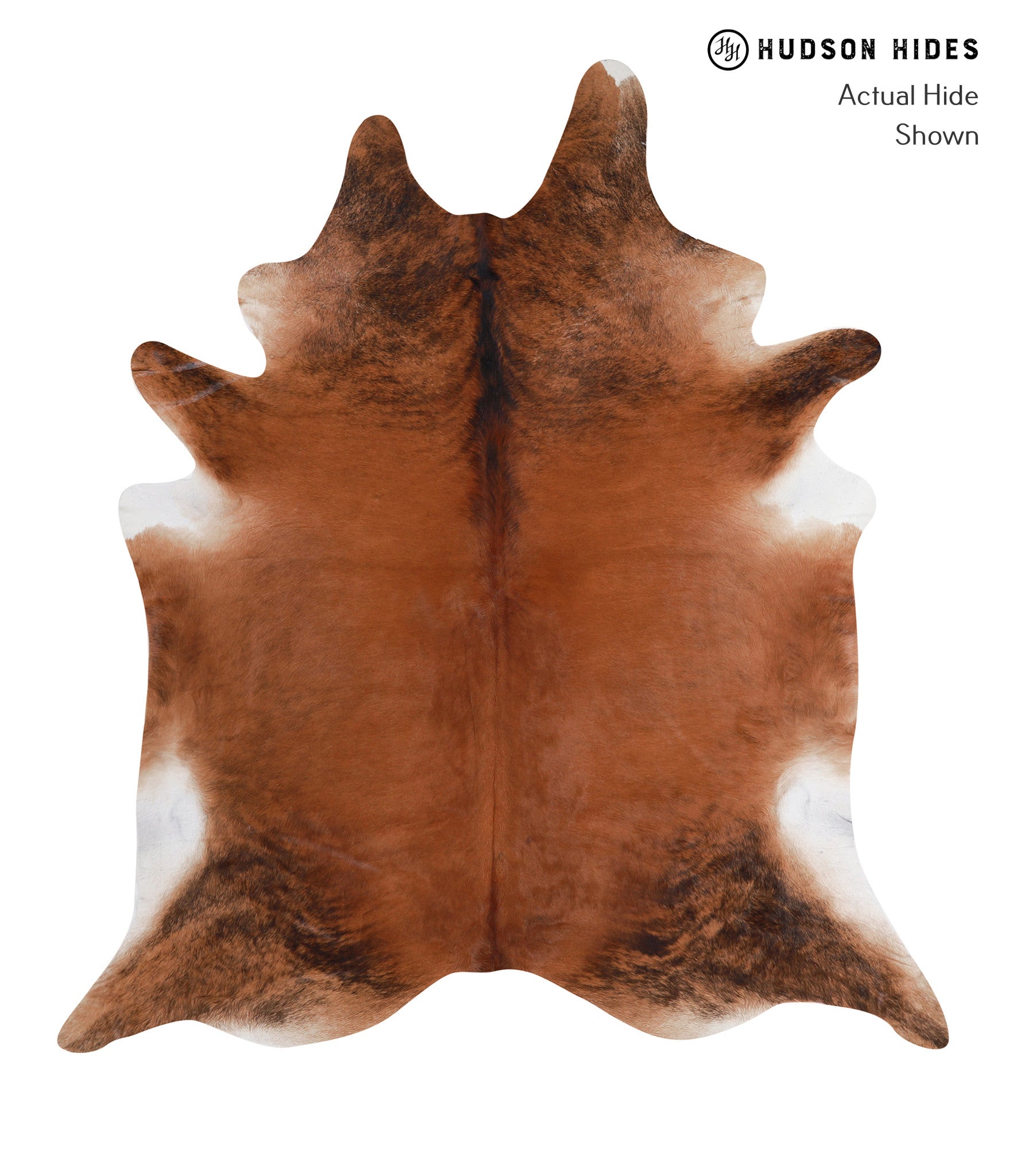 Medium Brindle Cowhide Rug #A4037