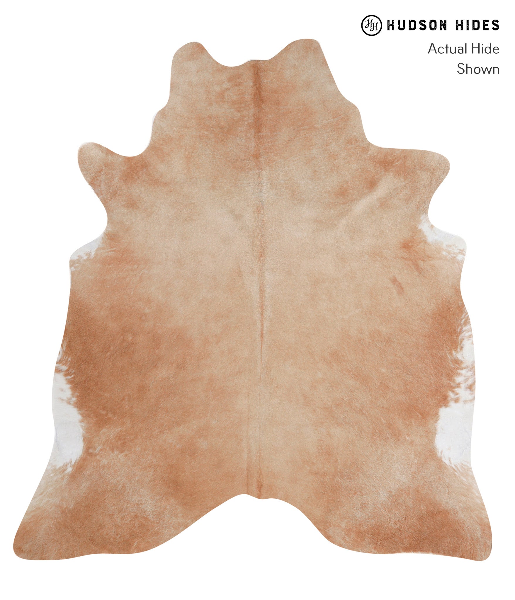 Beige Cowhide Rug #A4113