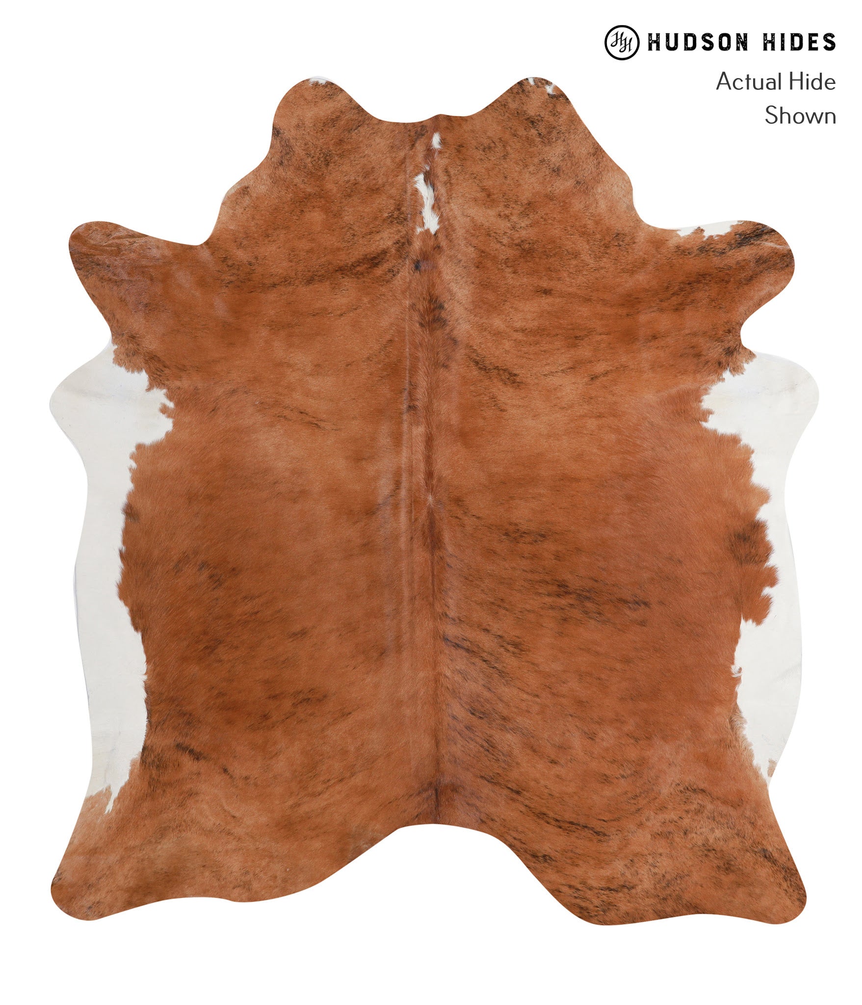 Medium Brindle Cowhide Rug #A4116