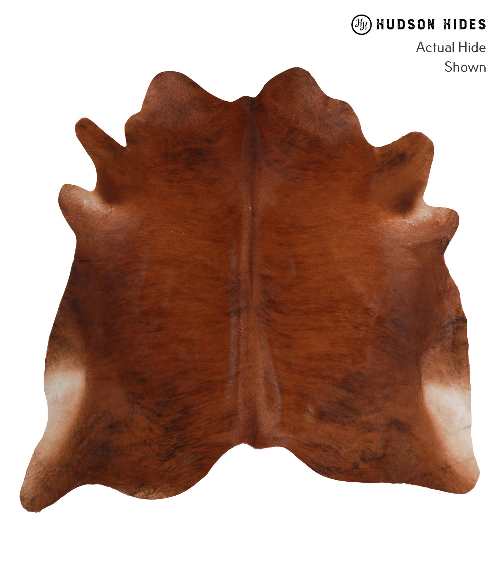 Medium Brindle Cowhide Rug #A4139