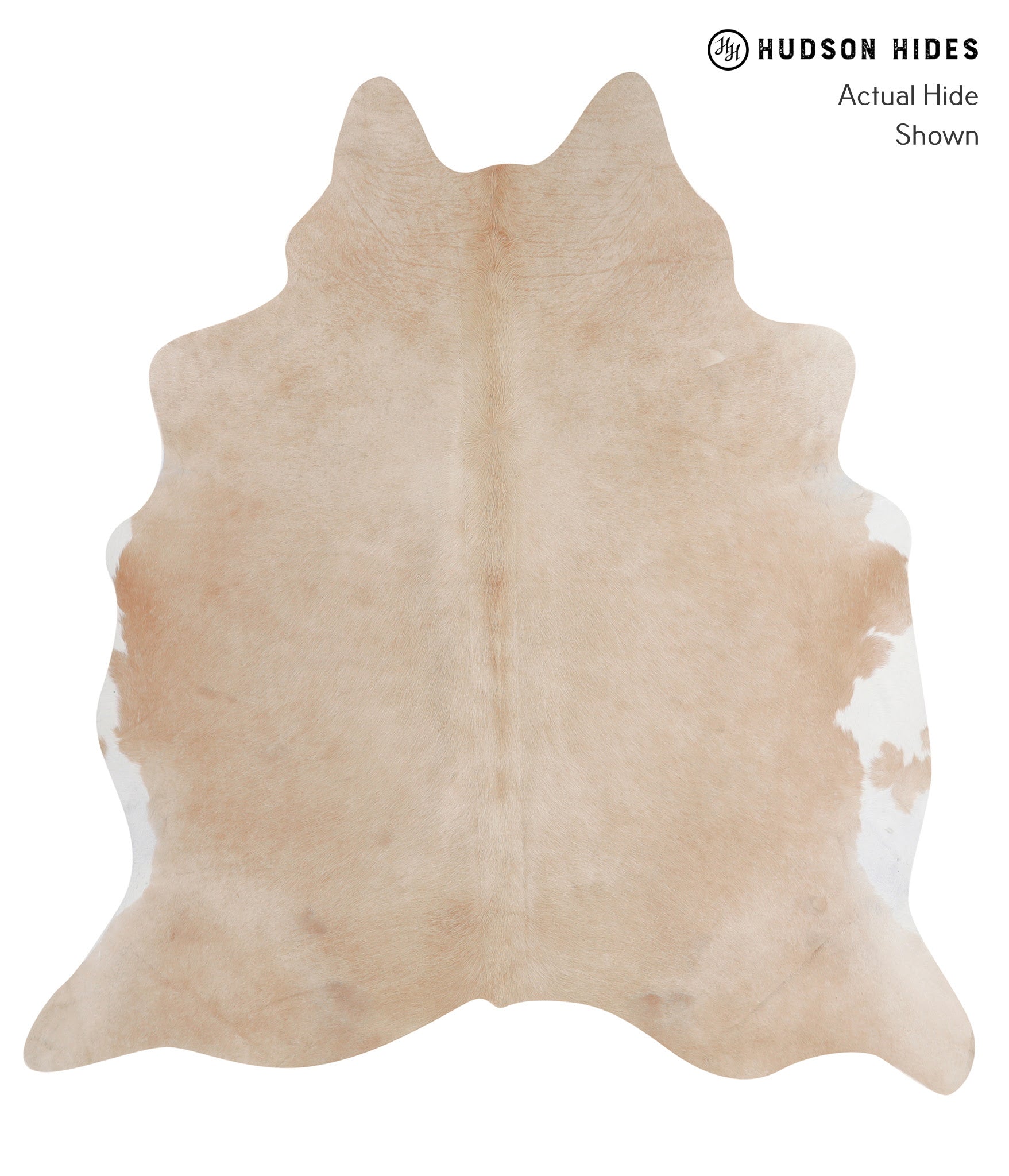 Beige Cowhide Rug #A4177