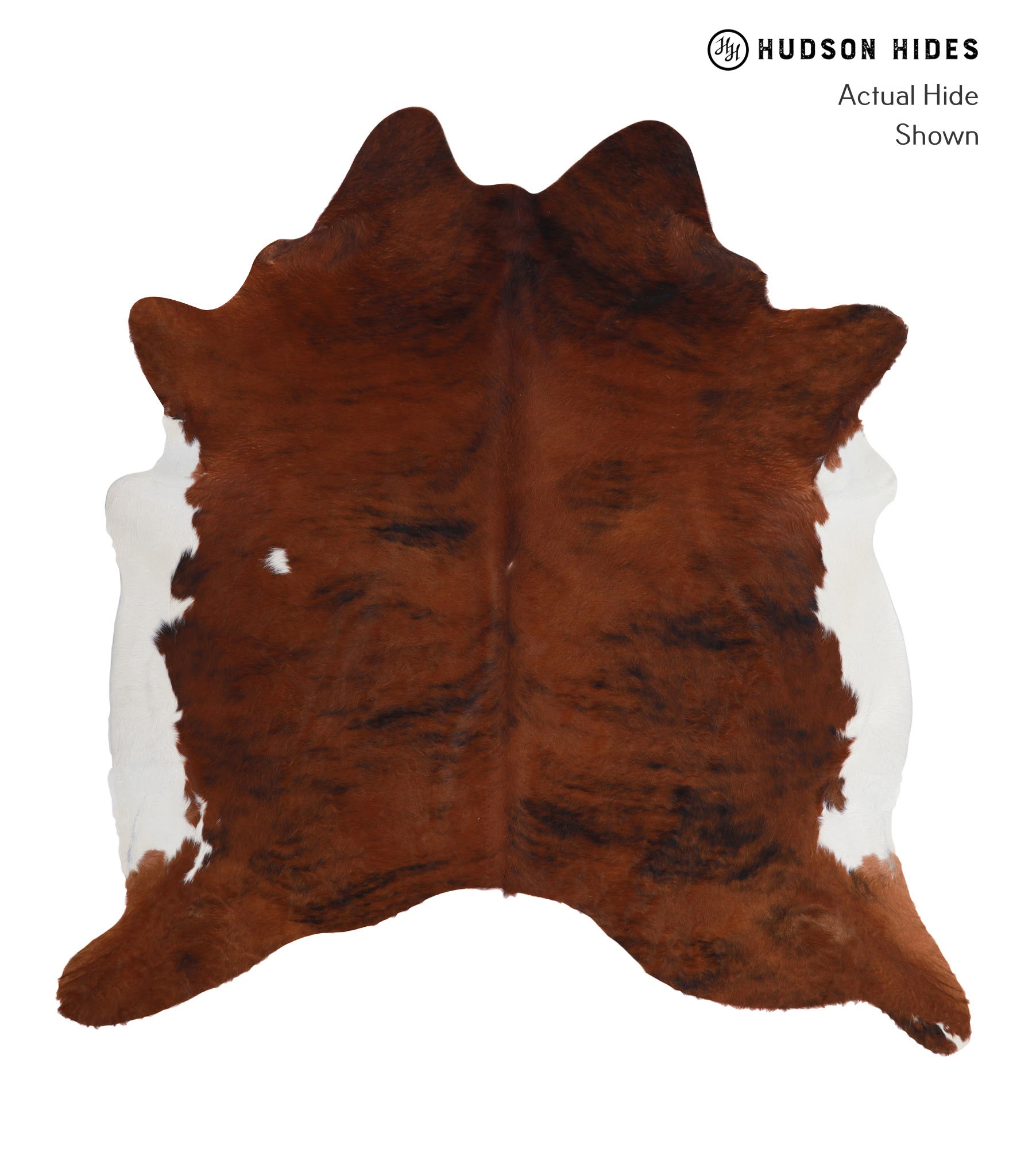 Medium Brindle Cowhide Rug #A4289