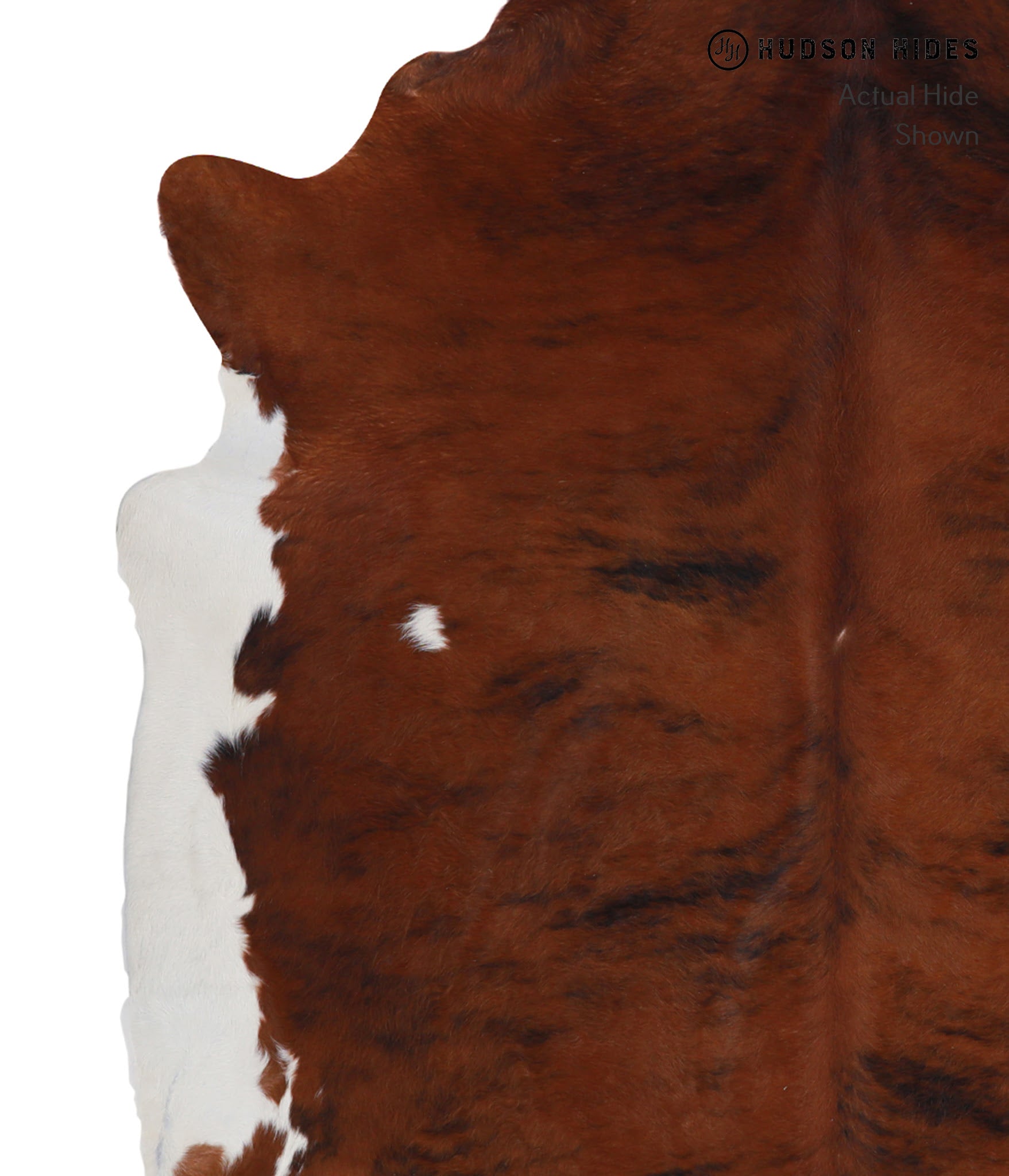 Medium Brindle Cowhide Rug #A4289