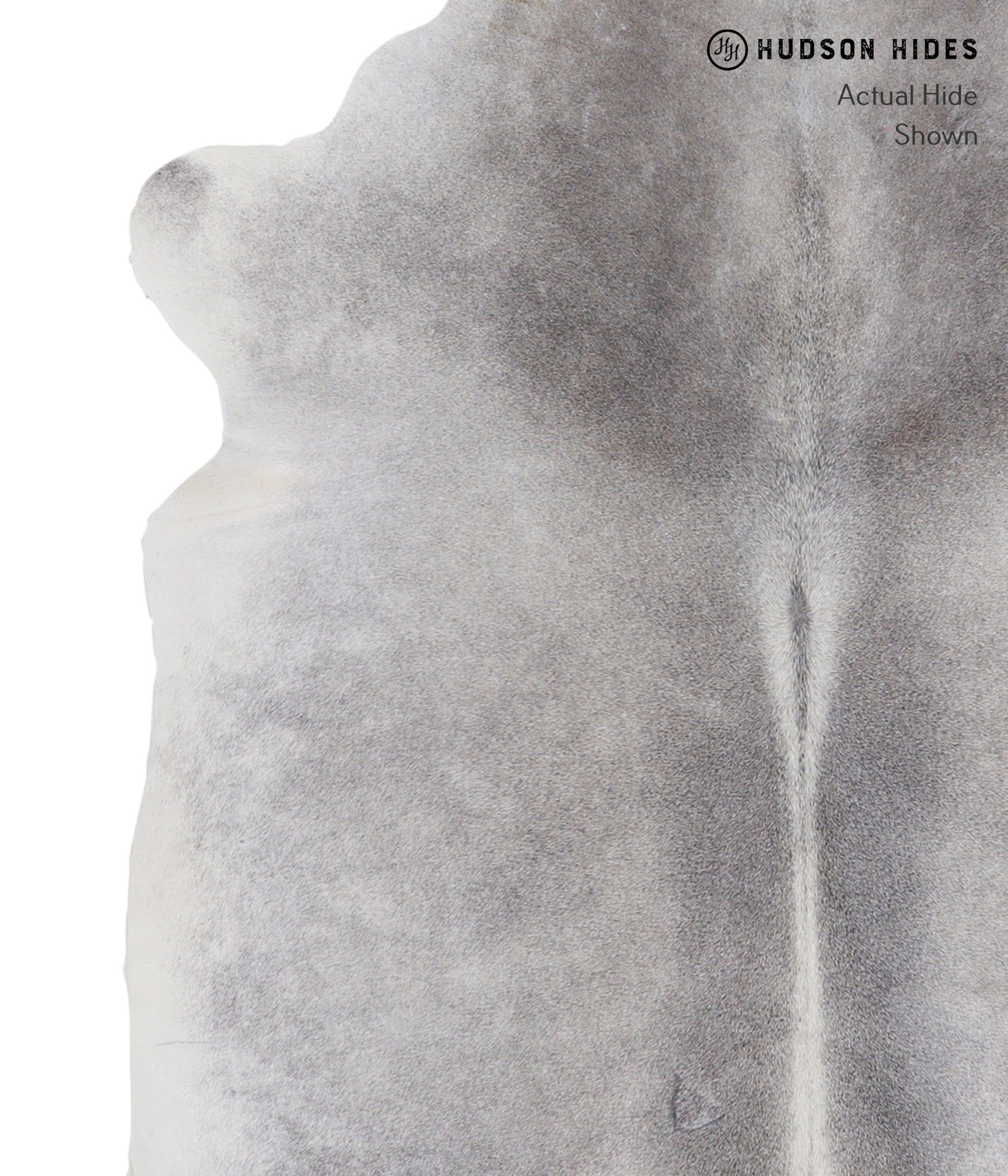 Medium Grey Cowhide Rug #A4344