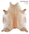 Light Caramel XX-Large Brazilian Cowhide Rug 8'4