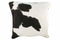 Black and White Brazilian Cowhide Pillow