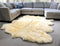 Cream New Zealand Sheepskin 8-Pelt 6' x 7' by Hudson Hides